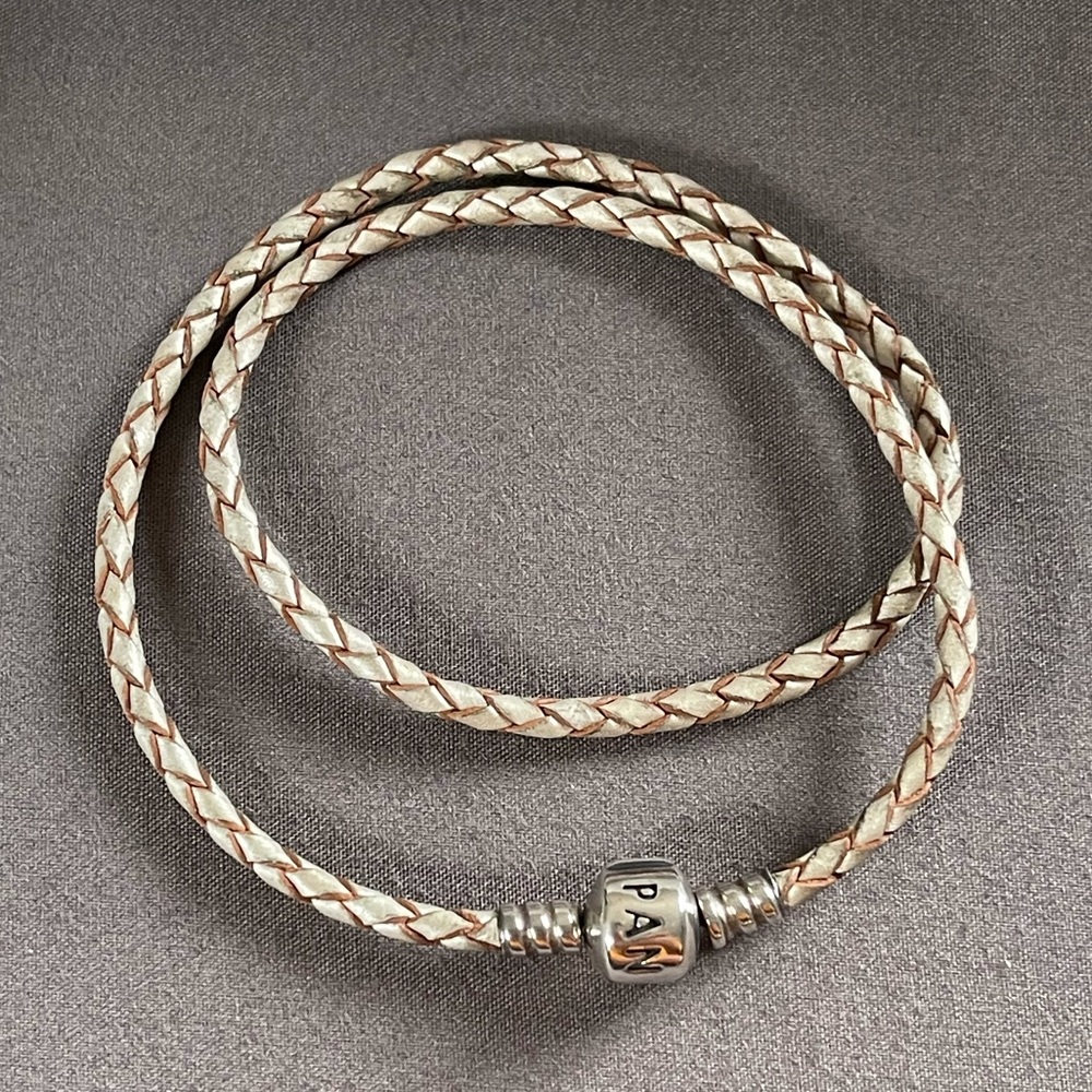 Pandora leather bracelet
